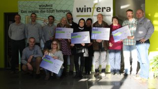 Winnaars wedstrijd 25.000ste raam - Z14