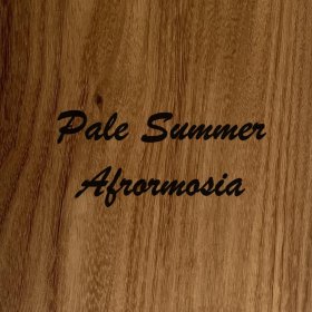 Afrormosia - Pale Summer - Kleurloos WF771