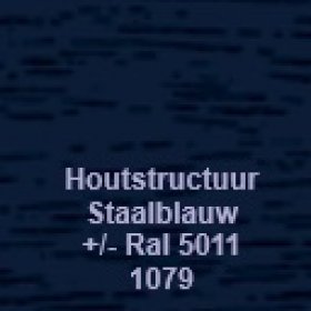 Dt 1079 Deceuninck Houtstructuur Staalblauw - Dt 1079 Deceuninck Houtstructuur Staalblauw