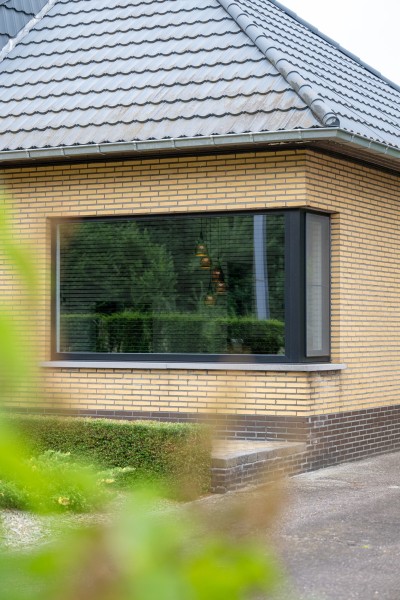 Kozijn in zwart